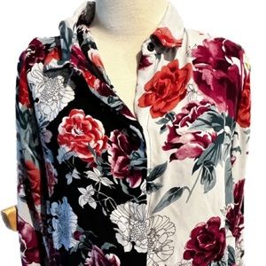 Colorful Chico’s tunic. Size 3 (16)